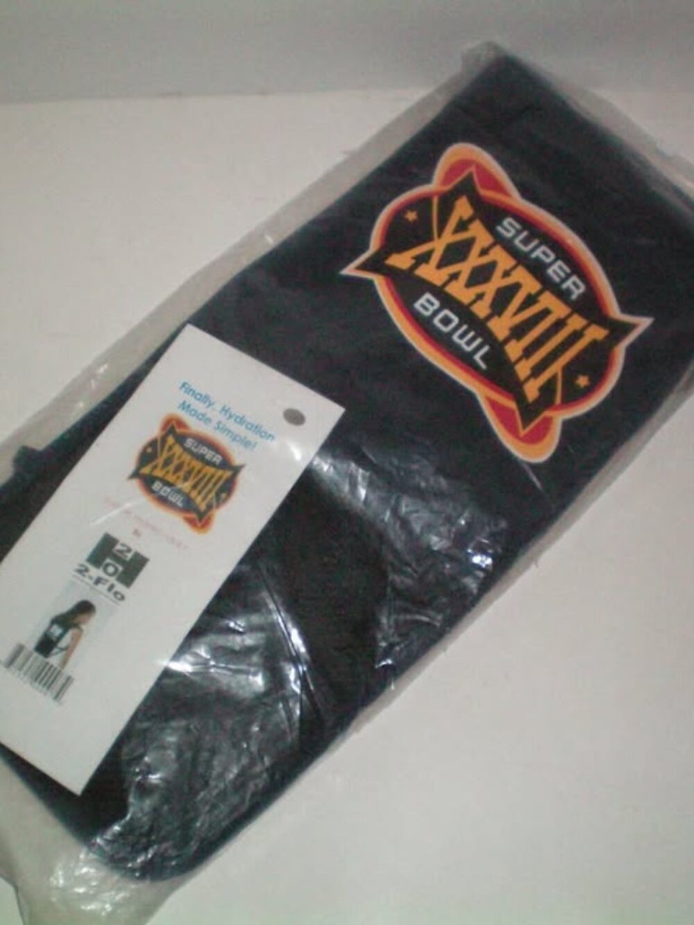 Superbowl 38 Collectible 2 Liter Hydration Vest by H2O New